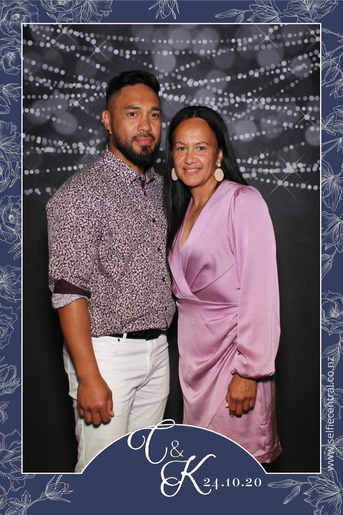 Christopher & Kataraina's wedding | View more photos from the event at gallery.photobooth.co.nz/u/SelfieCentral/Christopher-Katarainas-wedding